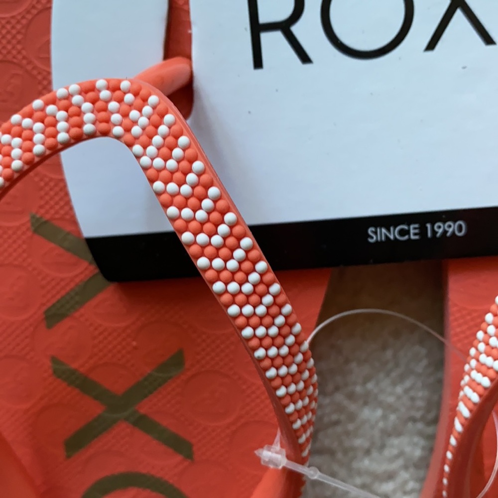 LAST 1 - NEW Roxy flip flop/thong/sandals size 8 - Picture 2 of 7